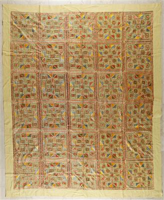 Wandbehang - Tagesdecke, Indien, 20. Jahrhundert - Umění a starožitnosti
