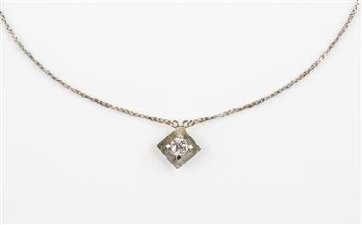 Altschliffbrillant Collier, zus. ca. 0,55 ct - Gioielli e orologi