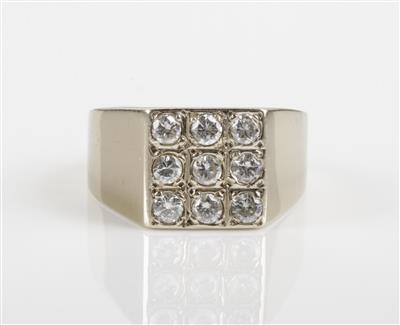 Brillantring zus. ca. 0,65 ct - Schmuck & Uhren