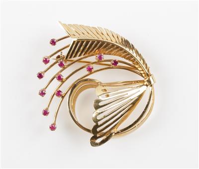 Rubin-Brosche - Jewellery and watches