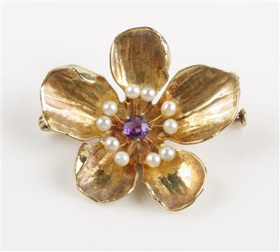 Blütenbrosche - Jewellery and watches