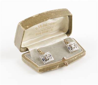 Diamant Manschettenknöpfe - Jewellery and watches