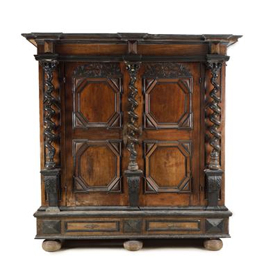 Barocker Hallenschrank, um 1700 - Arte e antiquariato