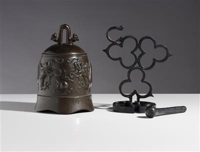 Buddhistische Glocke, wohl China, 19. Jahrhundert - Antiques and art