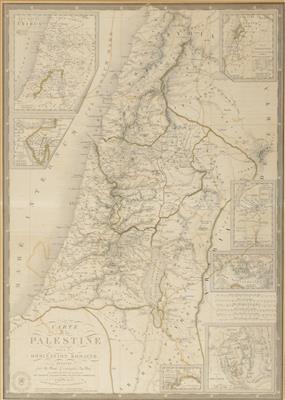 Karte von Palästina, Paris 1838 - Antiquitäten, Möbel & Teppiche