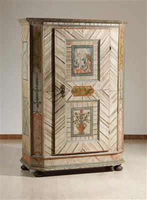 Oberösterreichischer Bauernkasten, um 1800 - Antiquitäten, Möbel & Teppiche