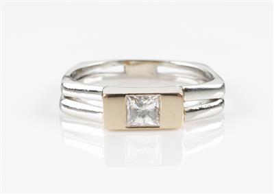 Diamant Solitär Ring ca. 0,65 ct - Klenoty a Hodinky