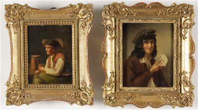 Maler des 19. Jahrhunderts, 2 Bilder: - Paintings