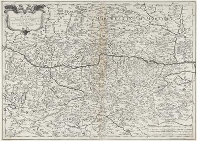 Landkarte von Österreich, 1684 - Antiques and art