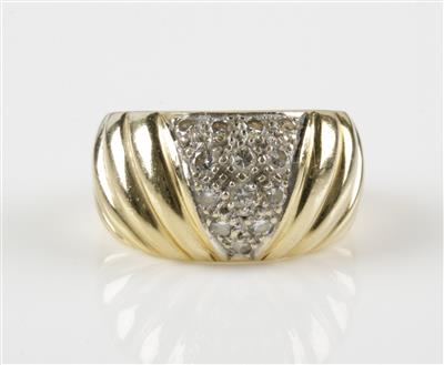 Brillantring zus. ca. 0,55 ct - Klenoty a Hodinky