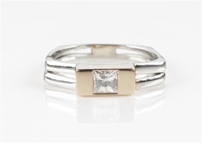 Diamant Solitär Ring ca. 0,65 ct - Gioielli e orologi