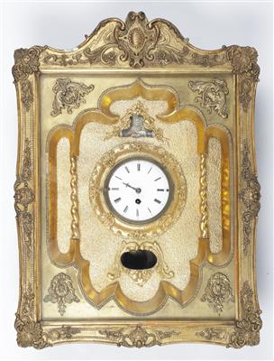 Biedermeier Rahmenuhr, um 1840 - Umění a starožitnosti