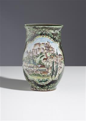 Vase "Salzburgblick", Matthäus Fellinger (1924-2002), Schleiss Gmunden - Arte e antiquariato