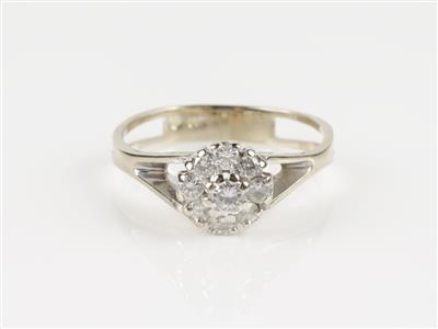 Brillantring zus. ca. 0,55 ct - Schmuck & Uhren