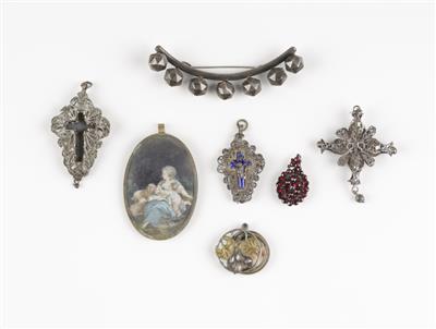 Konvolut Schmuck um 1900 - Klenoty a Hodinky