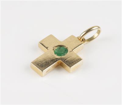 Smaragd Kreuz - Jewellery and watches