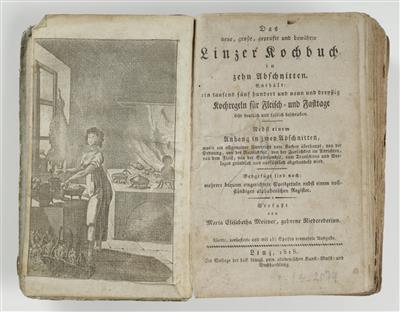 Linzer Kochbuch, Linz, 1818 - Umění a starožitnosti