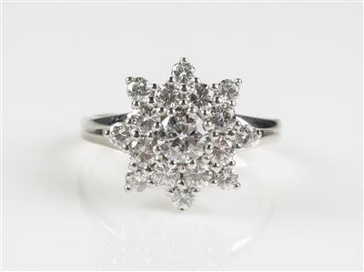 Brillantring zus. ca. 1,60 ct - Schmuck & Uhren