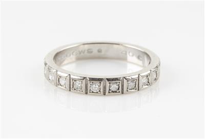 Diamant Memoryring zus. 0,50 ct (grav.) - Schmuck & Uhren