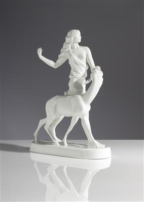 Diana, Entwurf Ferdinand Opitz (1885-1960) um 1934, Porzellanmanufaktur Augarten, Wien, 2. Hälfte 20. Jahrhundert - Umění a starožitnosti