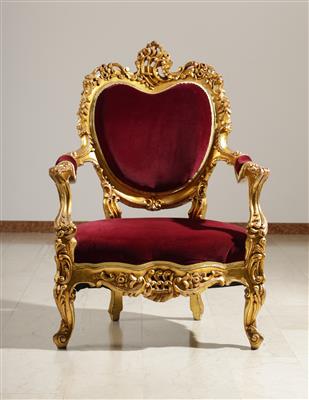 Neobarockes Fauteuil, 20. Jahrhundert - Antiquitäten, Möbel & Teppiche