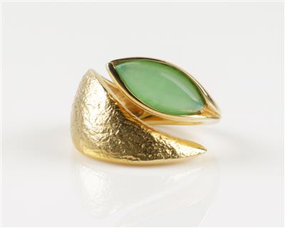 Chrysopras Ring - Schmuck und Uhren