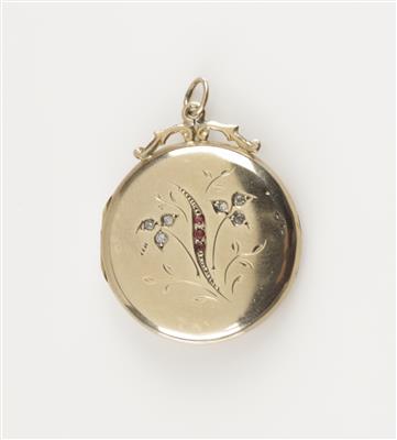 Medaillon, 1 Drittel 20. Jahrhundert - Jewellery and watches