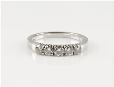 Brillant Ring zus. ca. 0,60 ct - Jewellery and watches