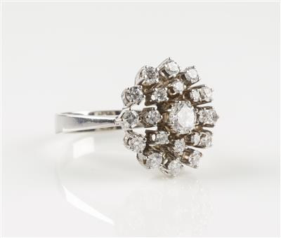 Brillant Ring zus. ca. 1,60 ct - Jewellery and watches