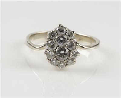 Brillant Ring zus. ca. 0,75 ct - Jewellery and watches