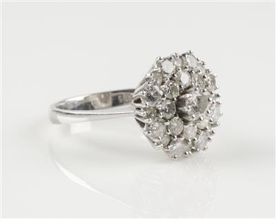 Brillant Ring zus. ca. 1,80 ct - Jewellery and watches