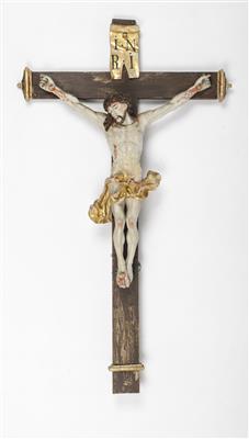 Kruzifix, österreichisch, 18. Jahrhundert - Kunst & Antiquitäten