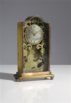 Miniatur-Uhr, Jos. Blumb a Germain, 1. Hälfte 19. Jahrhundert - Kunst & Antiquitäten