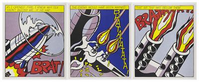 Roy Lichtenstein, 3 Bilder: - Dipinti
