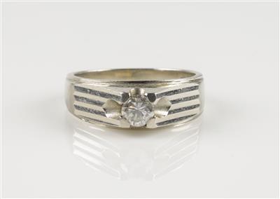 Brillant Ring ca. 0,45 ct - Jewellery and watches