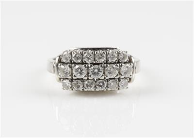 Brillant Ring zus. ca. 1,10 ct - Jewellery and watches