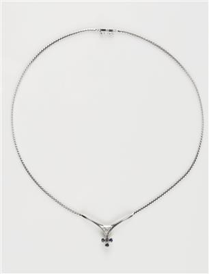 Diamant Saphir Collier - Klenoty a Hodinky