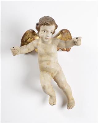 Fliegender Engel im Barockstil - Kunst & Antiquitäten