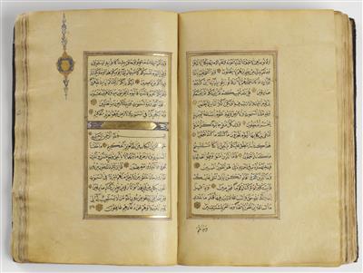 Handgeschriebener Koran, Osmanisches Reich, um 1825 - Kunst & Antiquitäten