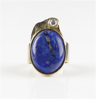 Brillant Lapis Lazuli Ring - Klenoty a Hodinky