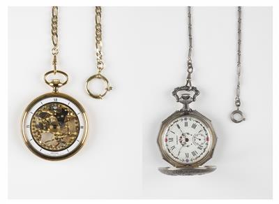 2 Taschenuhren - Jewellery and watches