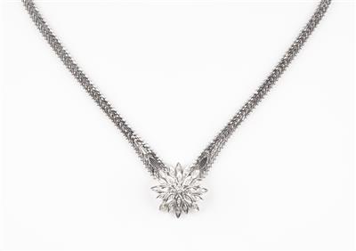 Brillant Diamant Collier zus. ca. 0,40 ct - Gioielli e orologi