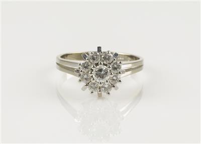 Brillantring 0,56 ct (grav.) - Schmuck & Uhren