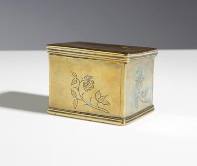 Außergewöhnliche Deckeldose "Toilette", 18. Jahrhundert - Antiquitäten, Möbel & Teppiche