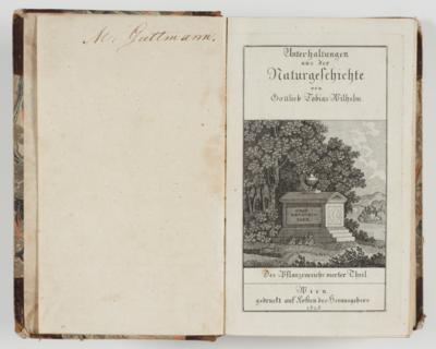 Buch: Unterhaltungen aus der Naturgeschichte - Küchengewächse und Obst, Wien, 1815 - Antiques and art
