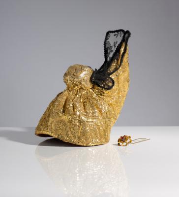 Linzer Goldhaube, Mitte 20. Jahrhundert - Antiquitäten, Möbel & Teppiche