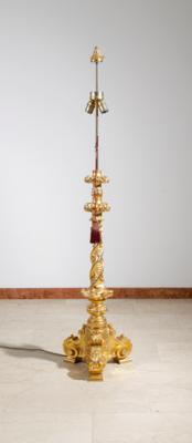 Stehlampe im Barockstil, 20. Jahrhundert - Antiquitäten, Möbel & Teppiche