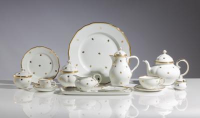 Tee- und Mokkaservice für 6 Personen, Porzellanmanufaktur Augarten, Wien, 20. Jahrhundert - Antiquitäten, Möbel & Teppiche