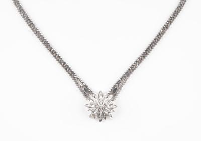 Brillant Diamant Collier zus. ca. 0,40 ct - Schmuck & Uhren