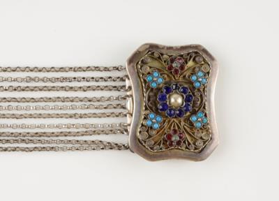 Kropfkette, um 1900 - Jewellery and watches